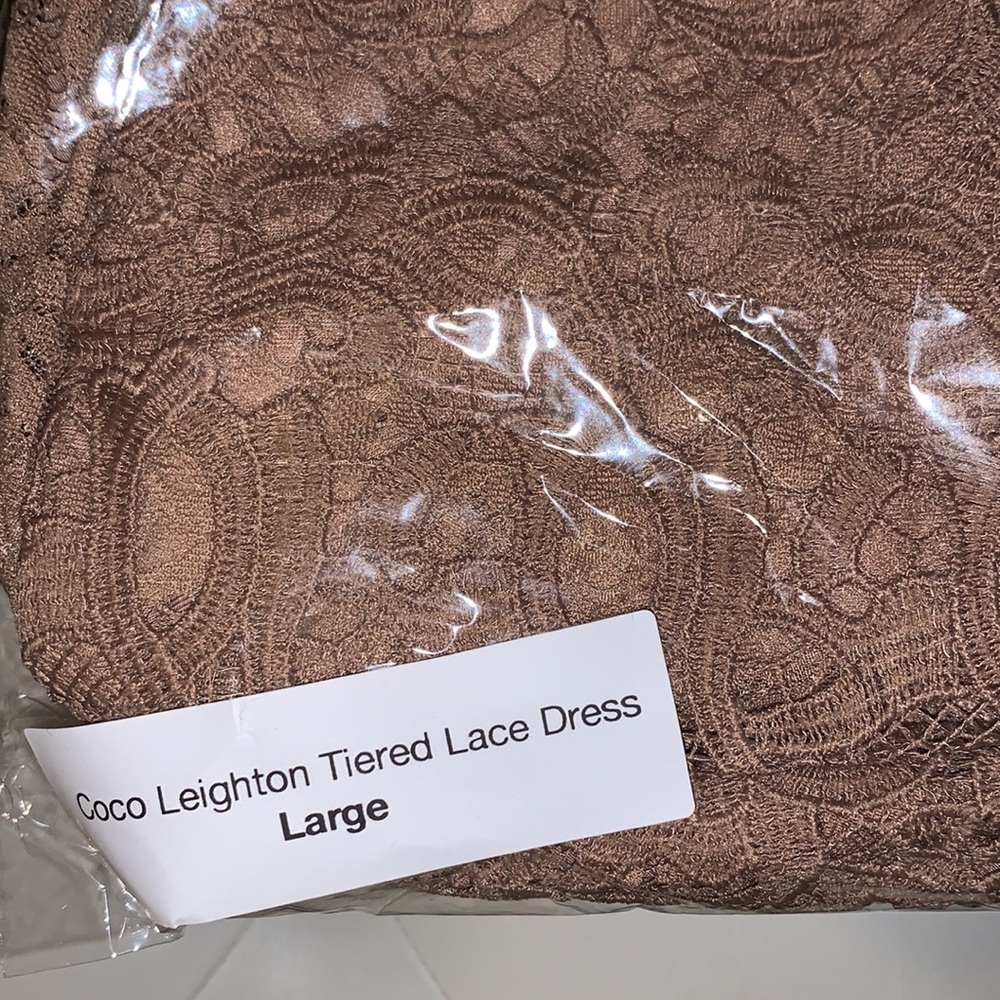 NWT JLUXLABEL Coco Leighton Tiered Lace Dress - Picture 13 of 13